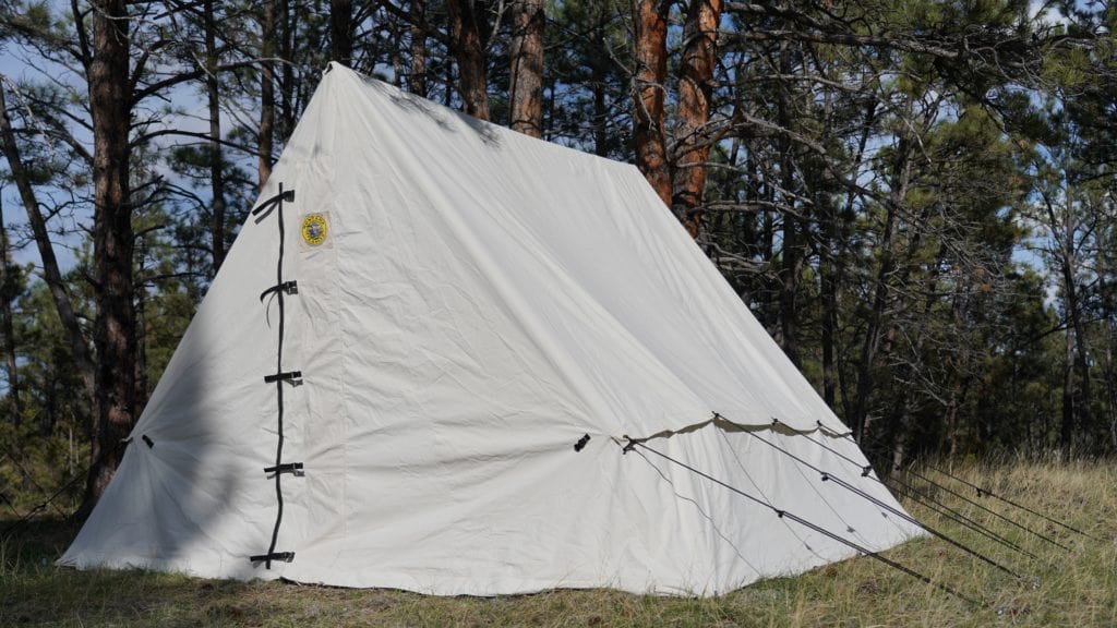 canadian canvas tents Montana Canvas Wedge Tent