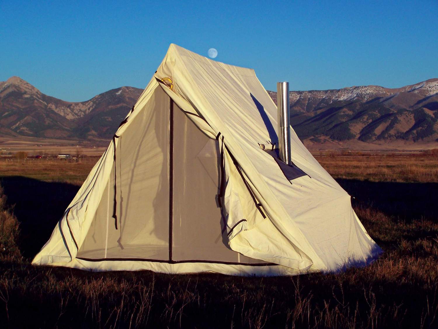 Montana Canvas Wedge Tent - Main Image