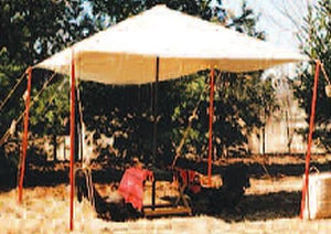 Reenactor Dining  Fly